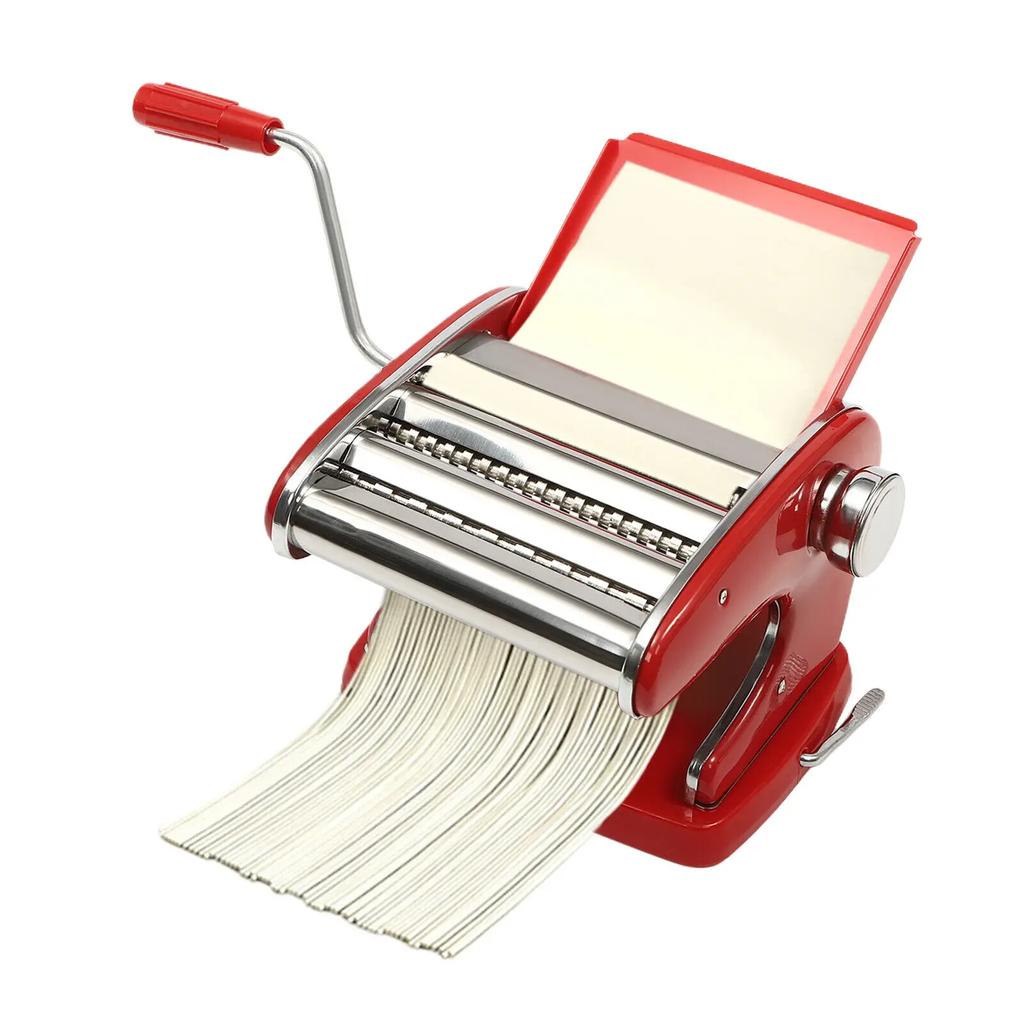 Pasta Maker Machine 401 – Stainless Steel with 6 Adjustable Thickness Settings