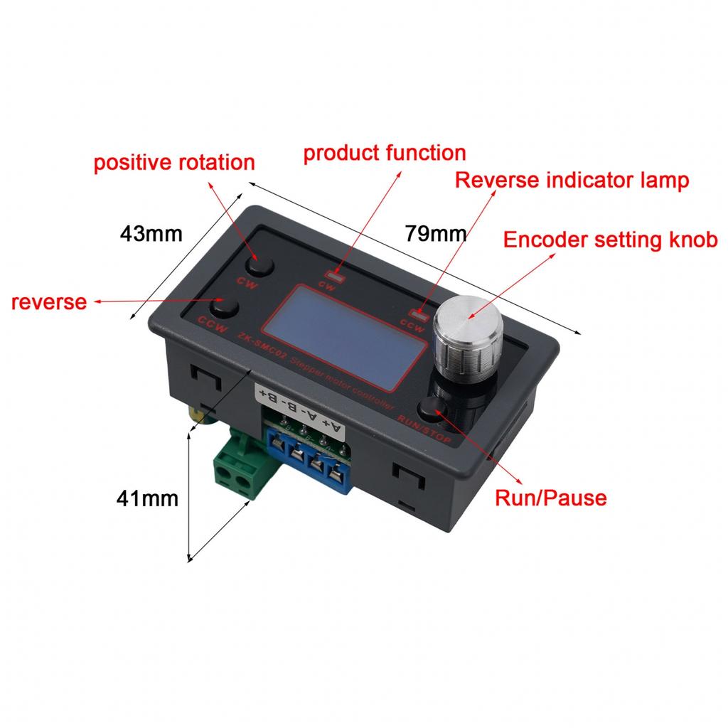 Motor Controller Control Module Controller DC 5-30V Pulse Speed