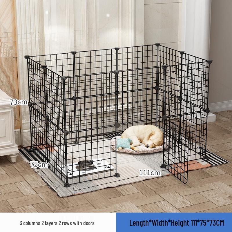 Pet Fence: Indoor Medium & Small Dog Gate, Barrier, & Stopper
