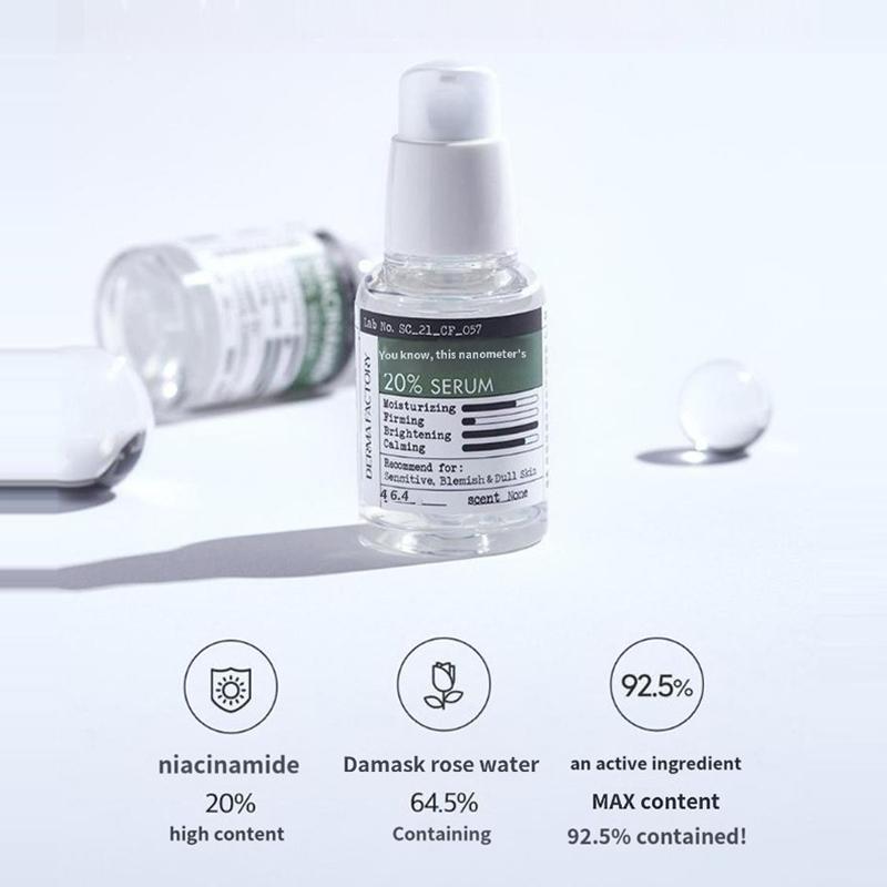 DERMA FACTORY Niacinamid 20 % Serum 30 ml