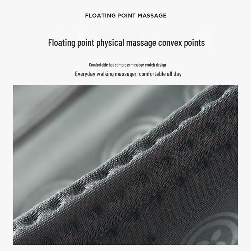 Lonsa Men's 120-Count Modal Seamless Boxer Briefs with Antibacterial Crotch