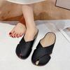 Large Size Women's Shoes 41-43 Retro Cool Slippers Women's Summer Outer Wear Bag Head Half Drag Flat Bottom Versatile Fairy Style Muller Shoes