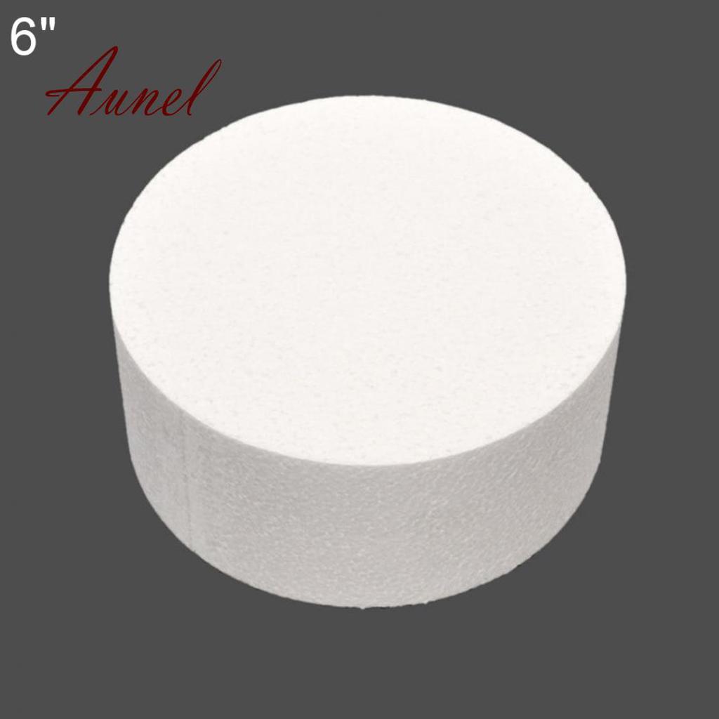 4/6/8 Inches Round Styrofoam Bubble Cake Dummy Sugarcraft Flower Adornment