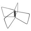 Folding Cooler Stand with Carry Bag Stainless Steel Camping Storage Box Stand Ice Box Holder Rack Fo