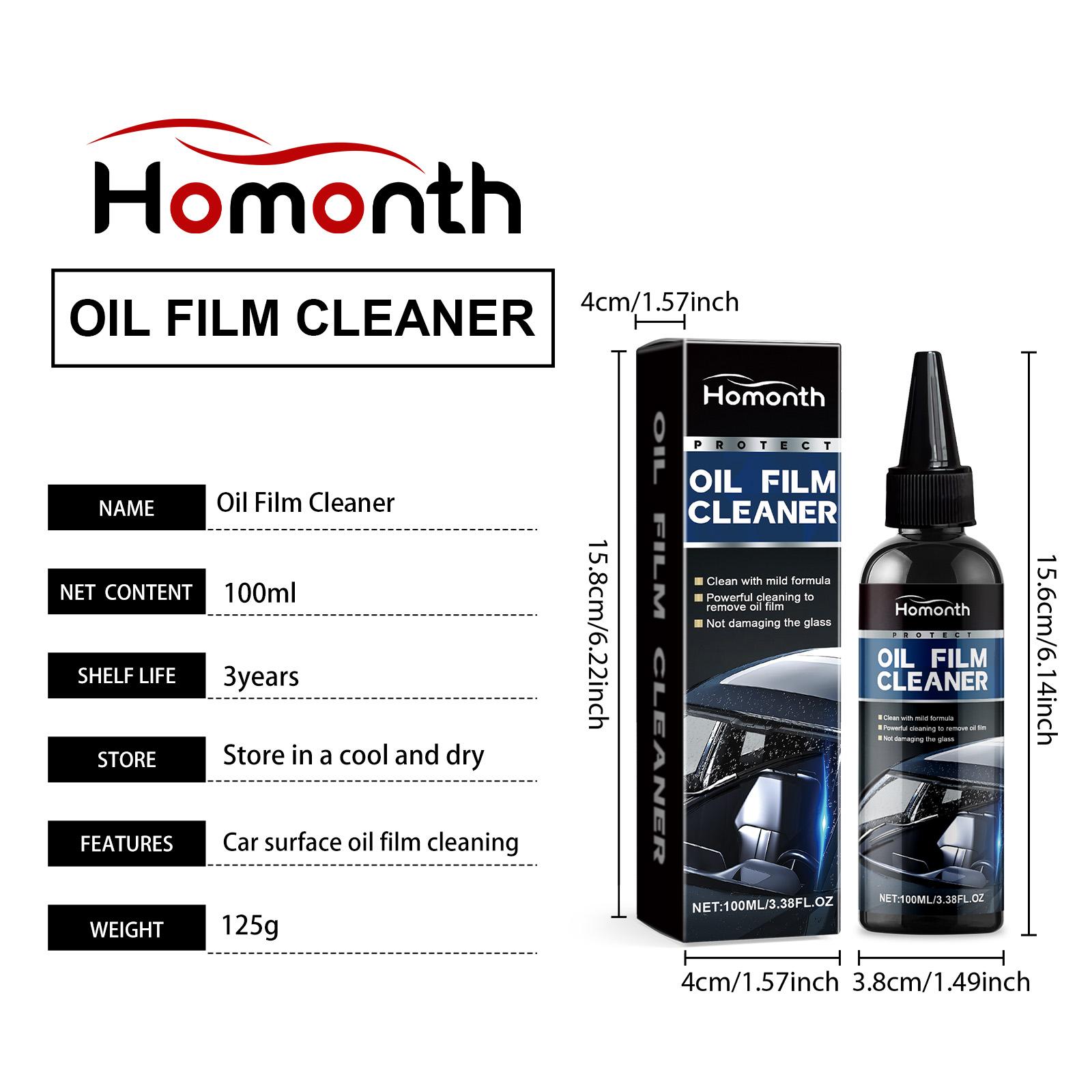 

Car Windshield Oil Film Remover Fluid Auto Glass Mirror Stain Removal Cleaner Glass Polishing Coating Clear Auto Detailing