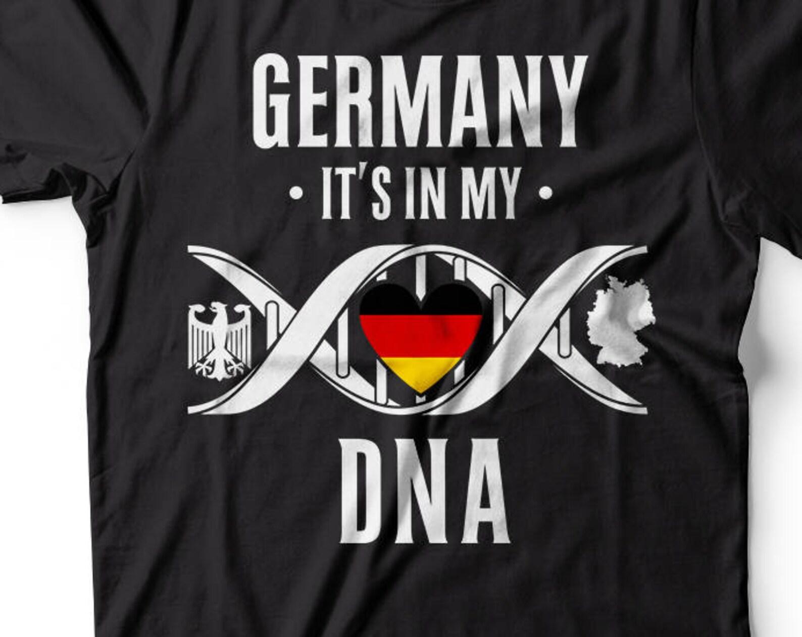 German Heritage T-Shirt: Germany DNA Pride Tee S