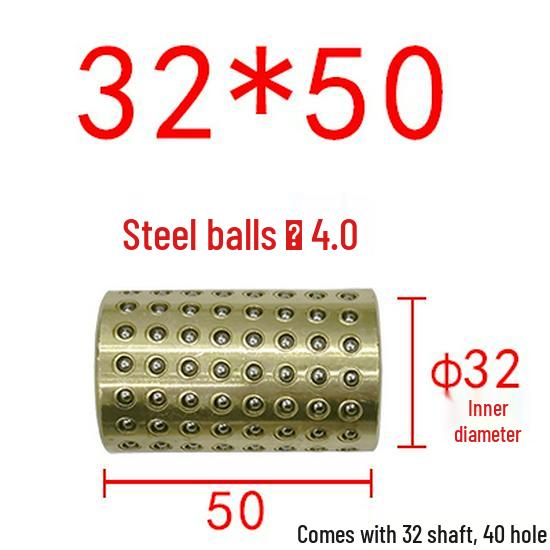 Golden Copper Ball Bearing Cage Mold Guide Bush Holder