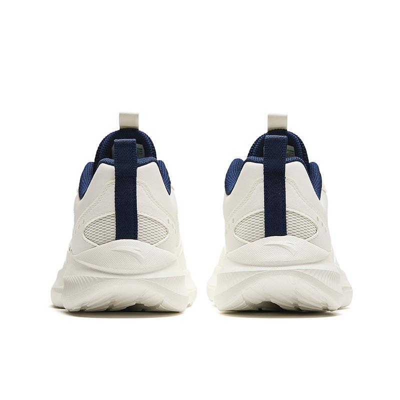 Anta Durable Breathable Low Top Casual Running Shoes Men's White Sneakers 912415523-1