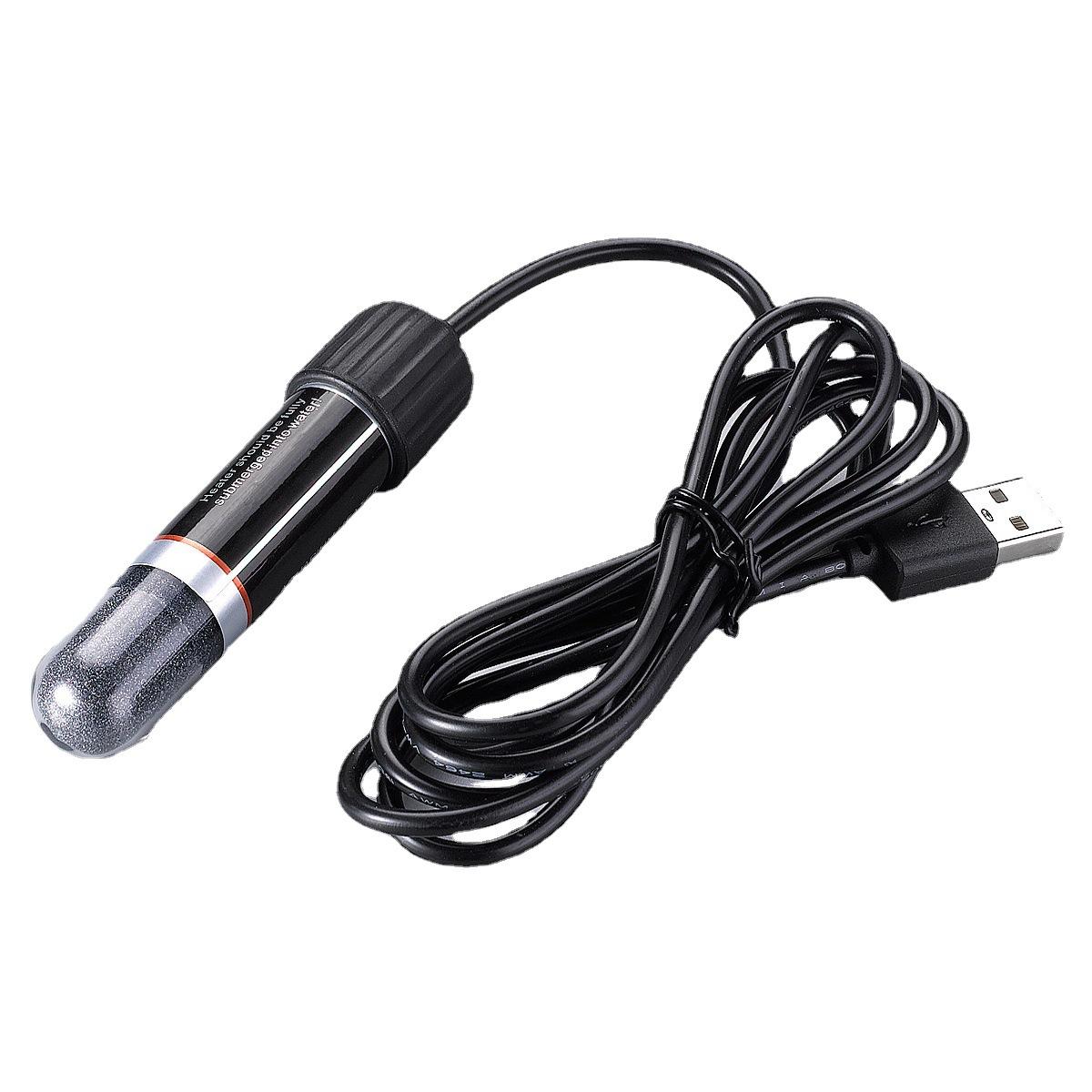 

USB Мини-аквариумный нагреватель Погружной Постоянная температура 26°C 10 Вт Термостат Нагреватель Для Маленького Аквариума Водных Питомцев чёрный