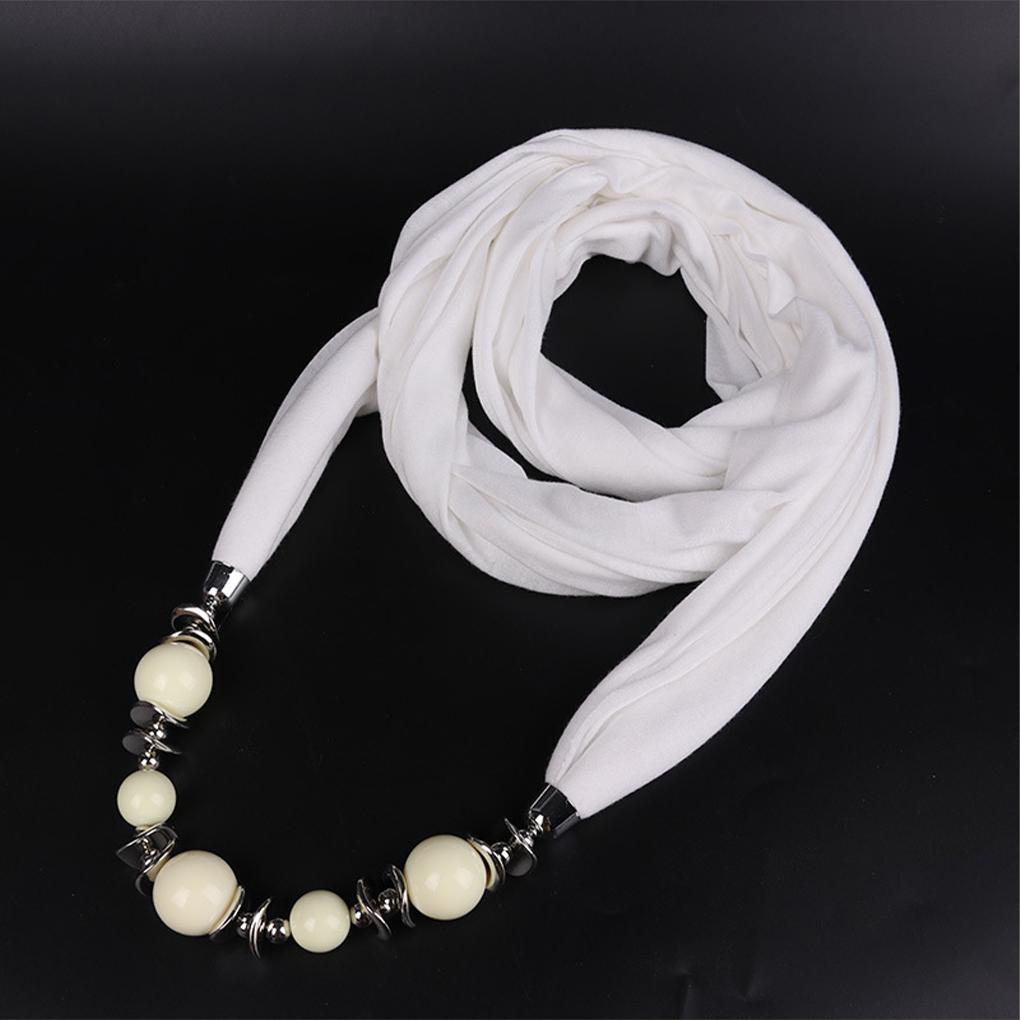 Bohemia Ethnic Style Necklace For Safe And Exquisite Craft Neckerchief Ring Scarf Scarf Necklaces