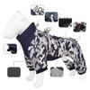 Camouflage Hunde Overall für kleine und mittlere Hunde Winter gefüttert Haustier Strampler Wasserdicht Chihuahua Pudel Haustiere Kleidung