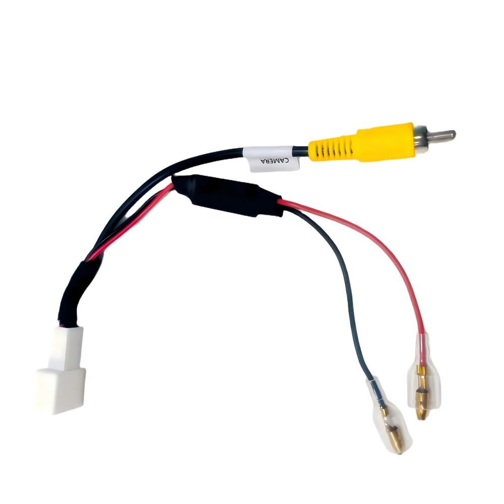 Car Reverse Rear View Camera Video Cable Plug Adapter for Toyota Mazda 4 Pins Plug Harness Car Navigation Connector Accessories