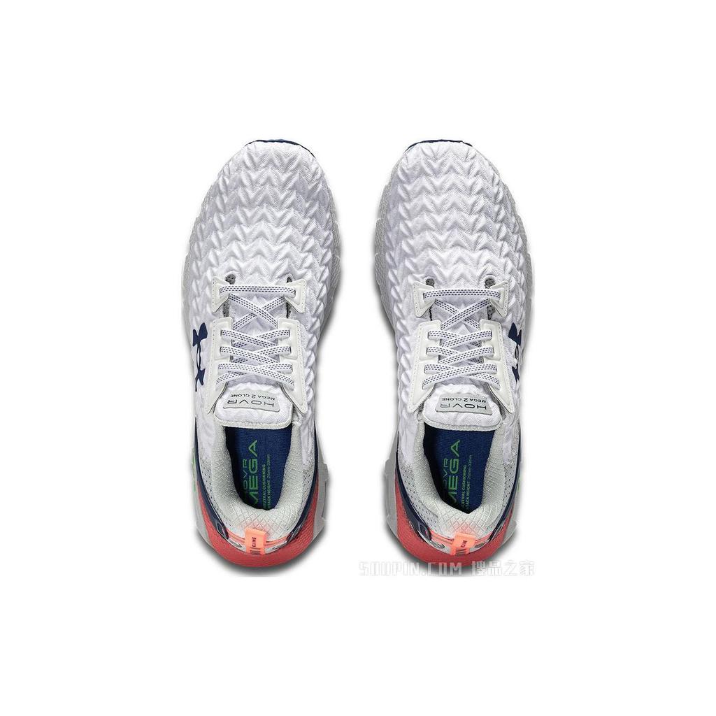 Under Armour Hovr Mega 2 'White Orange' (Unisex) Casual Shoes 3025472 100