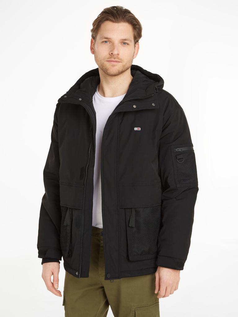 Mid-season Jacket Tommy Hilfiger TJM Tech Jacket (DM0DM17225) Black