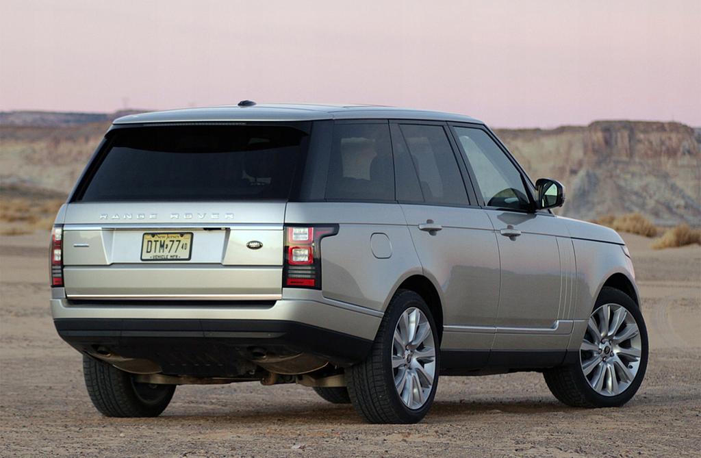 Range ROVER IV 2012+ Chrome Tailgate Trim