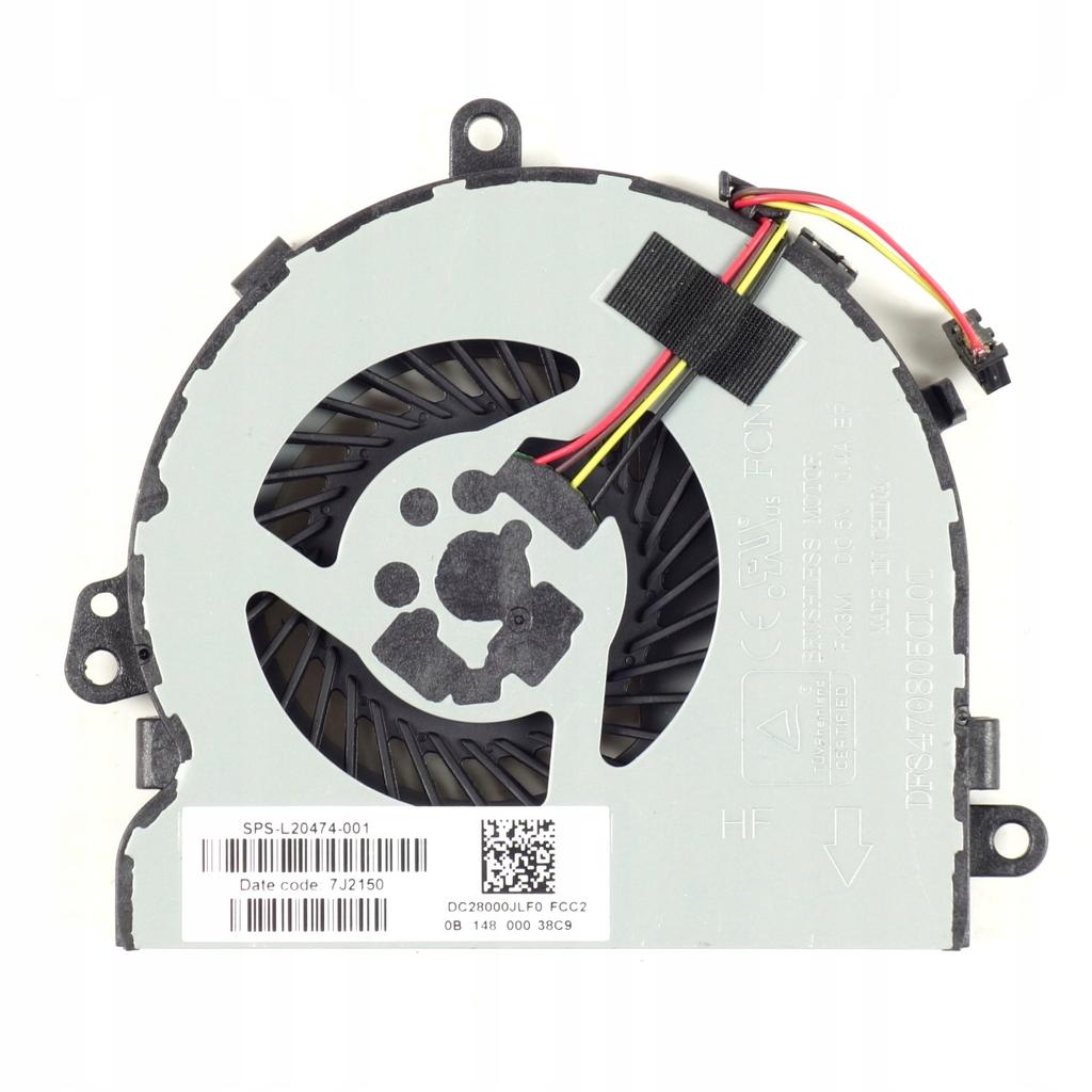 HP 15-DA 15-DB 250 G7 255 G7 Fan L20474-001