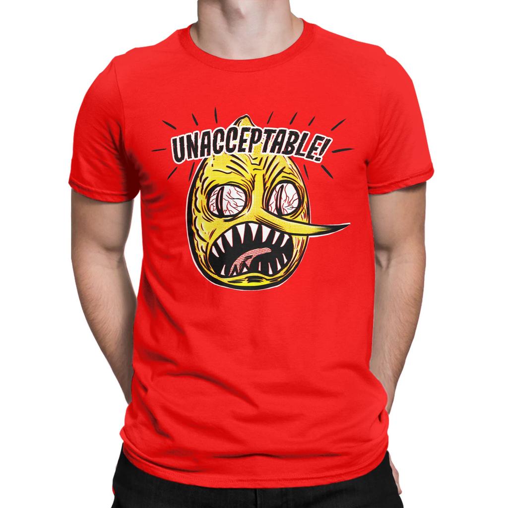Unacceptable T Shirts for Unisex Cotton Awesome TShirts Round Collar Lemongrab Tee Shirt Short Sleeve Clothes Classic