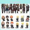6pcs/set Harry Potter Pvc Collectible Cake Topper Models Handicraft Figurines In Box