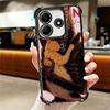 Cool A-Alien X-Xenomorph Plating Phone Case For Xiaomi Redmi Note 14 15 Pro Plus 13 12 11 11S 11T 10 9S 9 5G Anti-Fall Airabag C