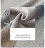 Men's Plus Velvet Thickened Round Neck Chenille Sweater - Solid Color, Loose Fit, Warm Knit Pullover