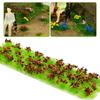 Bushy Tufts Static Scenery Model Artificial Grass Gaming Dioramas Flower Cluster for