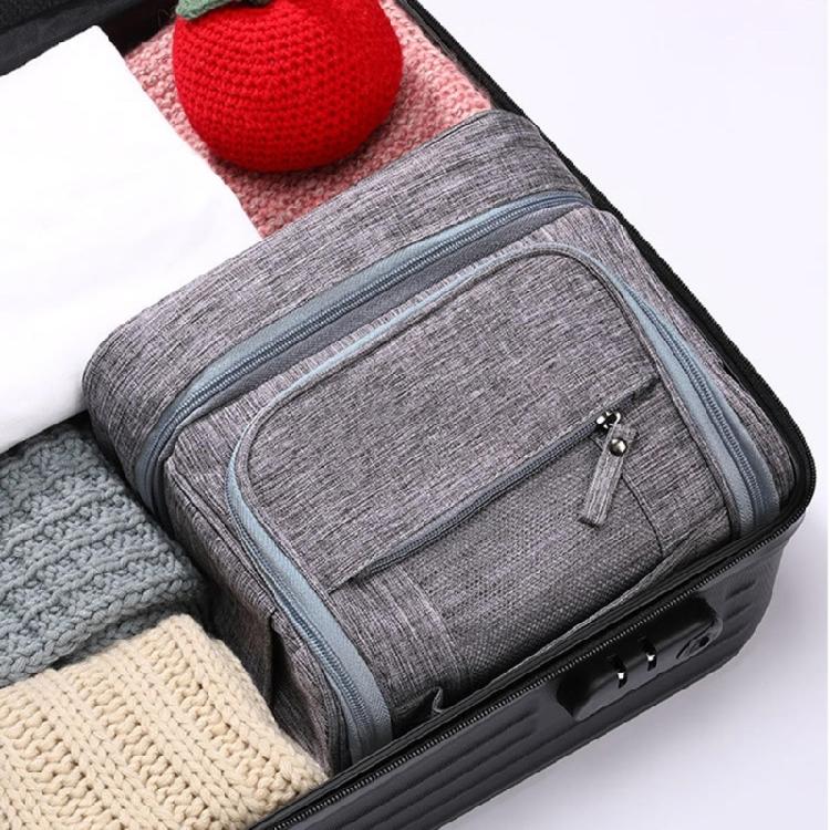 Travel Toiletry Bag Wet Dry Separation Waterproof Material Cosmetic Container