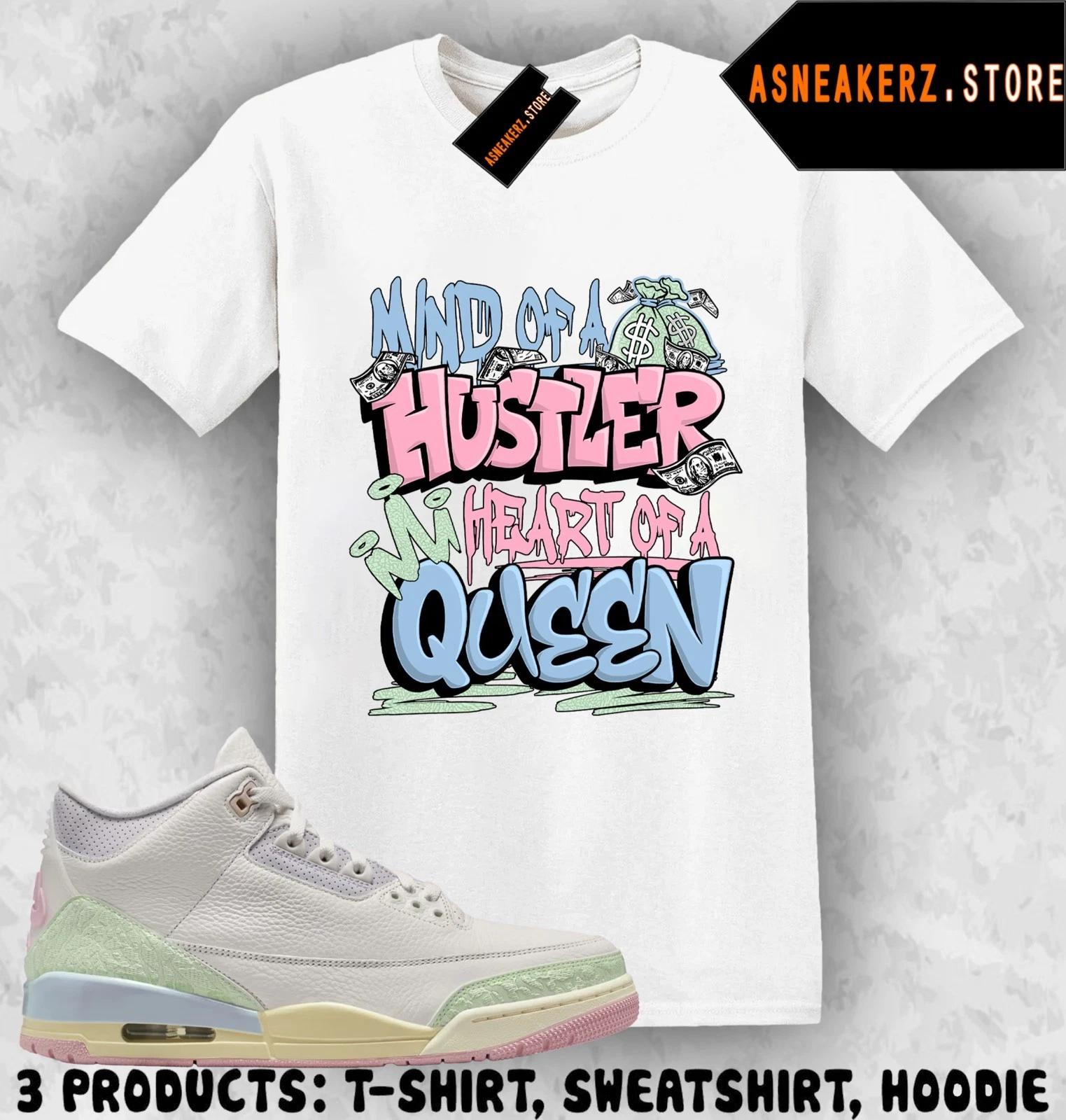 

Shirt Match AJ 3 Spring is in the Air 2026 Sneaker Matching Hustler Heart Queen S