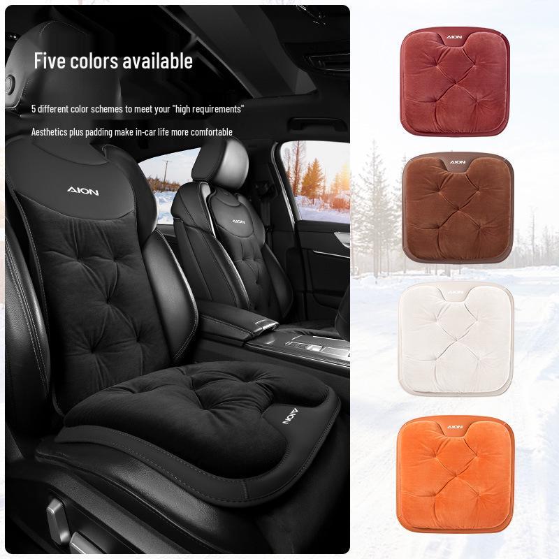 Kompatibel mit AION Autositzkissen für Modelle S/RT/UT/Y/V/LX - Winter Flanell Warme Sitzbezüge