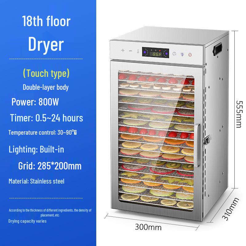 Compact Multifunctional Food Dehydrator for Fruits, Vegetables, Herbs, and More