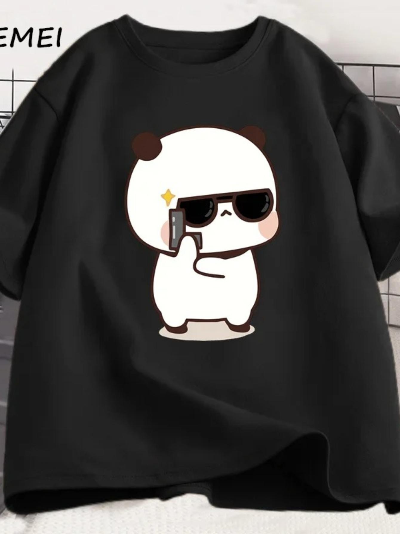 Bubu Dudu Couple Tshirt Bear Panda Are Spy Love Things Couple Do Tshirt Cute Matching T-Shirt Womgn Men Gift Valentines XS