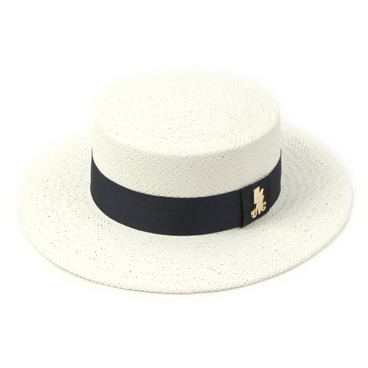 NEIB Line White Panama Hat