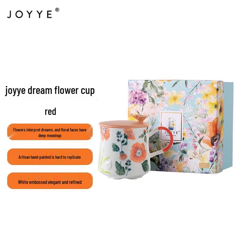 JOYYE Dream Flower Ceramic Cup