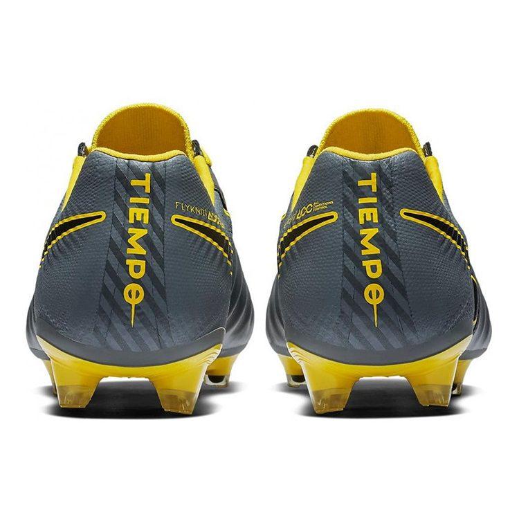 Nike Tiempo Legend 7 Elite Fg Dunkelgrau Opti Gelb AH7238-070