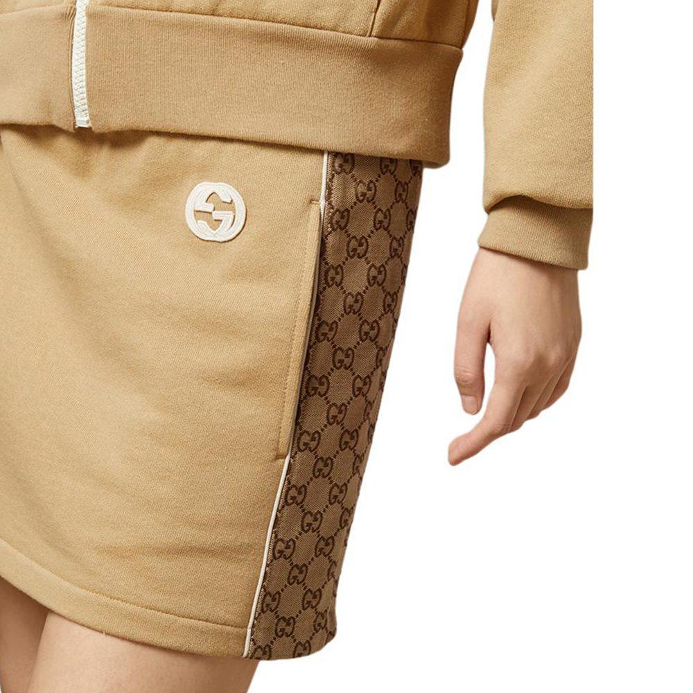 Gucci SS24 Casual Short Skirts Women's Camel 773743-XJF8U-2275
