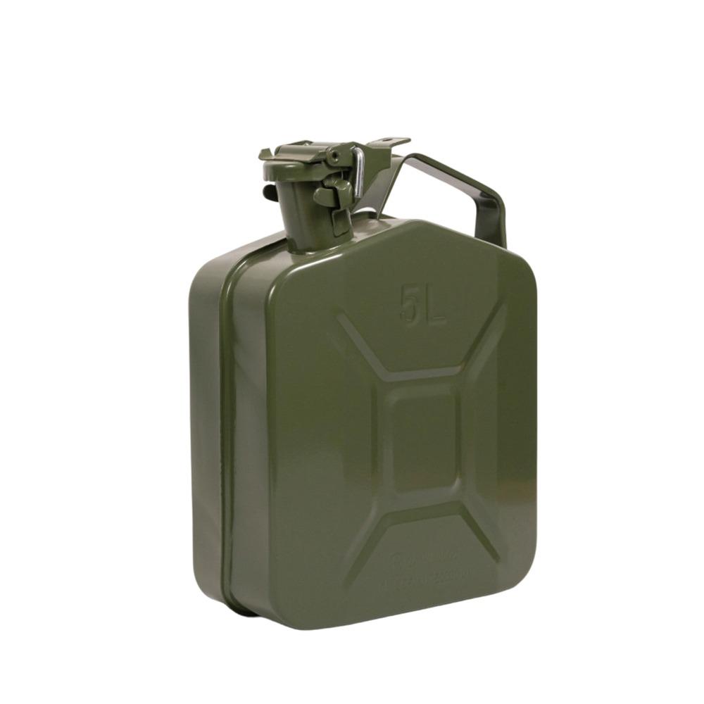 5L/10L Gasoline tank Iron Car spare fuel tank New Gas Can Outdoor 5L