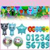 Sprunki Balloons For Birthday Party Decor With Cartoon Shapes For Kids Events