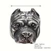 High-end Men's Bullring Ring Rock Fashion Domineering Punk