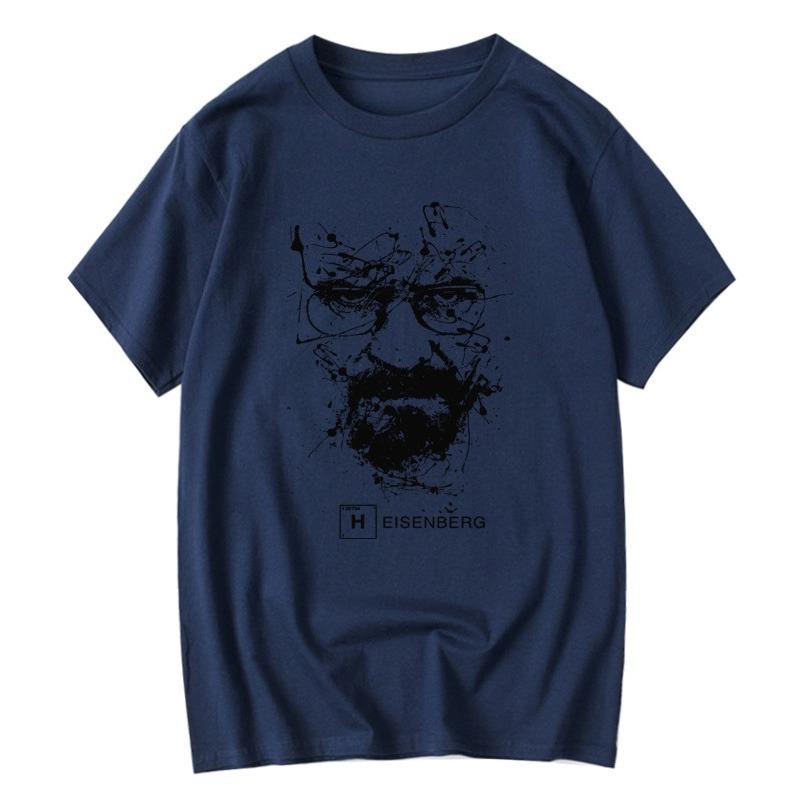 Men Fashion Top Quality Cotton Breaking Bad T Shirts Men Heisenberg Camisetas Hombre Men Cool Tee Shirt Tops