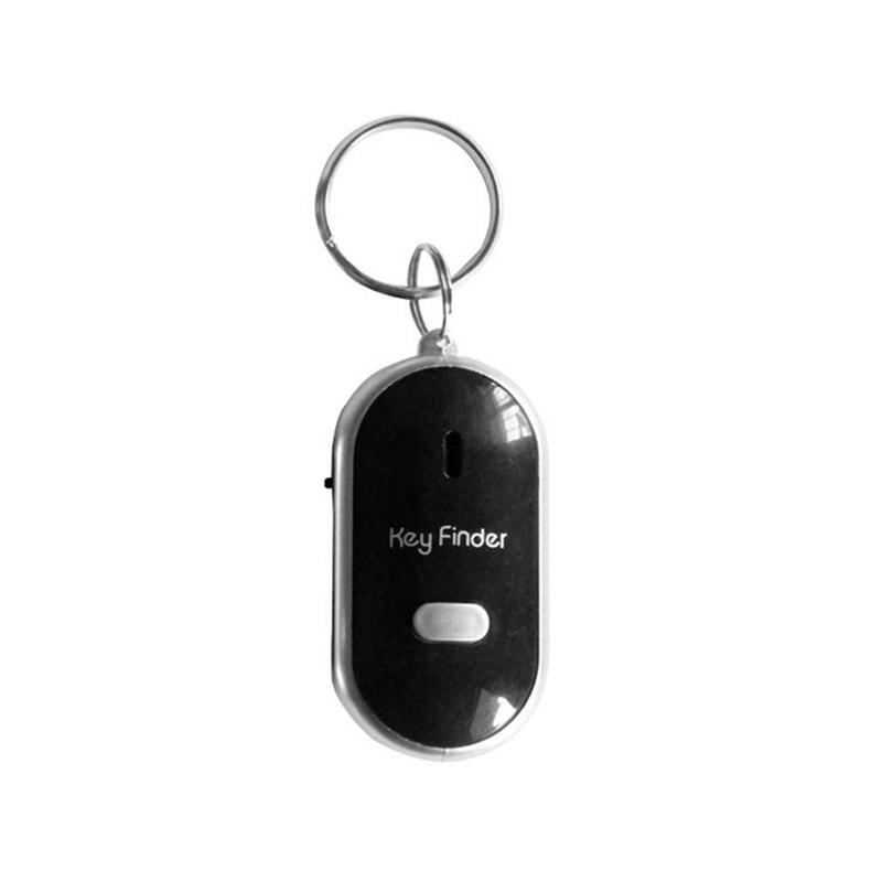 LED Light Key Anti-lost Device Whistle Key Finder Key Finder Keychain