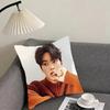 SSong KanGg Actor Cushion Cover Pillowcase Ultra Soft Skin Friendly Fabric Cloud Like Comfort Concealed Zipper