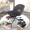 1pc Anime Volleyball Player Round Carpet  Office Chair Mat, NonSlip Rug for Anime Lovers, Seasonal Gift, Suitable for Home Decor, Living Room