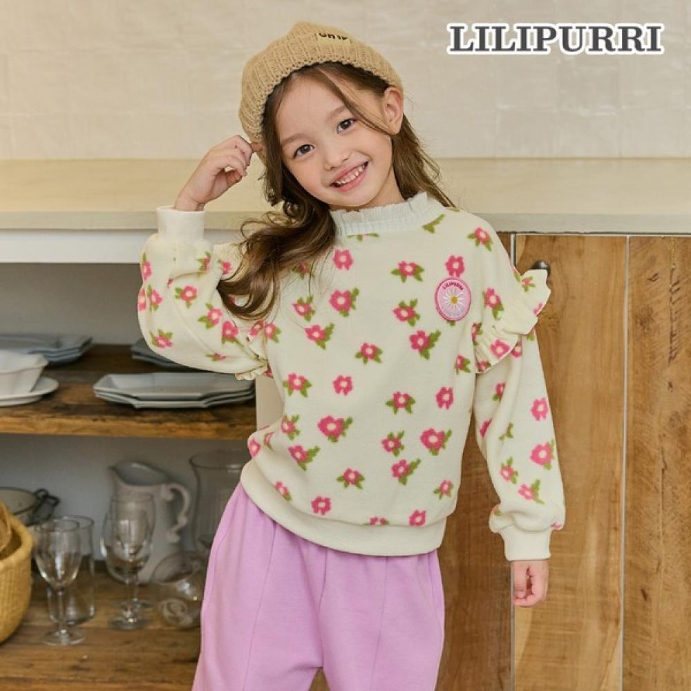 

Свитшот с уютным цветком Lilypuri Слоновая кость Ivory/150