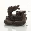 F 2023 Hot Dragon Incense Burner Smoke Backflow Best Cone Censer Incense Holder Mini Office Desk Home Decor Teahouse Ornament