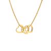 Cazador Custom Name Hearts Necklaces for Women Personalized Pendant Snake Chain Stainless Steel Jewelry Gift 2026