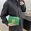 Popular Commuter Women's Bag New Summer Chain Shoulder Armpit Bag High Sense Versatile Small Square Bag Women