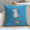 MMagical UnicornS Cushion Cover Pcs Soft Decorative Square Cushion Covers x x Pillowcases for Sofa Couch Home Bedroom
