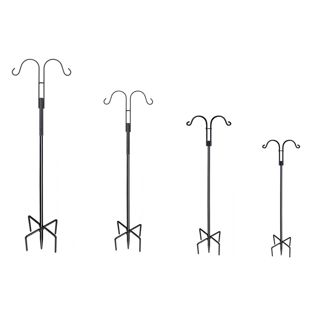 Wild Bird Feeding Stand with Hook for Garden Outdoor Decors Bird Bath Bird Feeding Station Hanging Bird Feeder