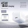 45W Fast Charger for iPhone 16 Pro Max & Apple Devices: 15 Gallium Nitride