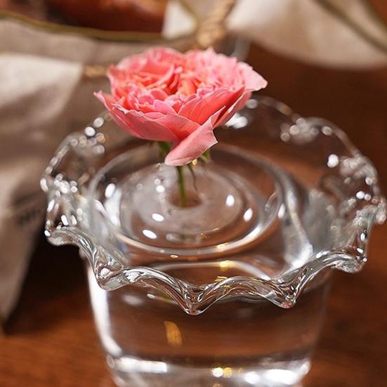 10/20/30Pcs Floating Floral Arrangement Holder Clear Floating Flower Display Stand Hydroponics Water Planting Flower