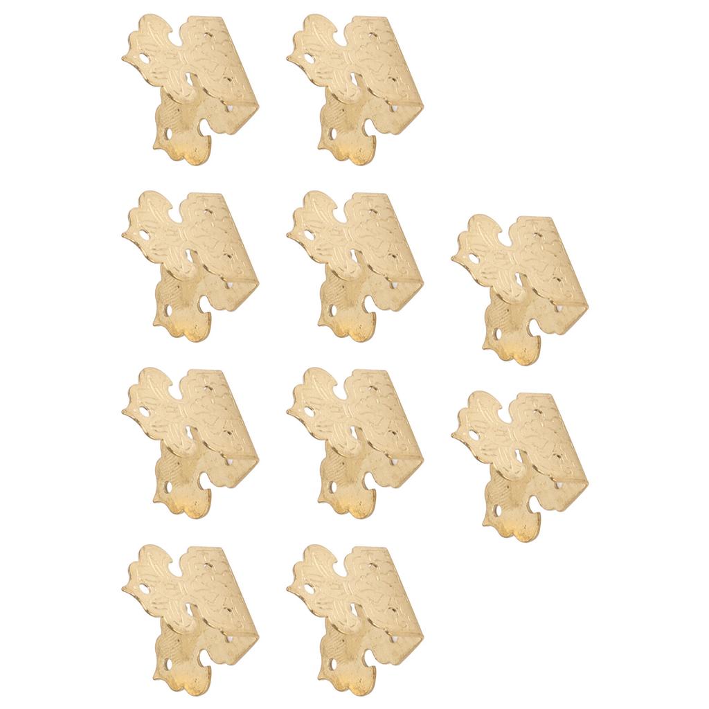 Eckenschutz Kupfer Tischkante Schutzwerkzeug für Schmuckgeschenk Holzkisten Schränke Messing